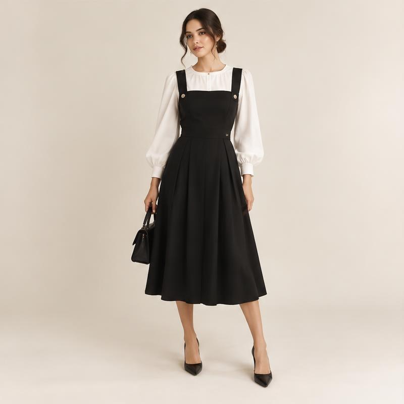Timeless Noir Dress